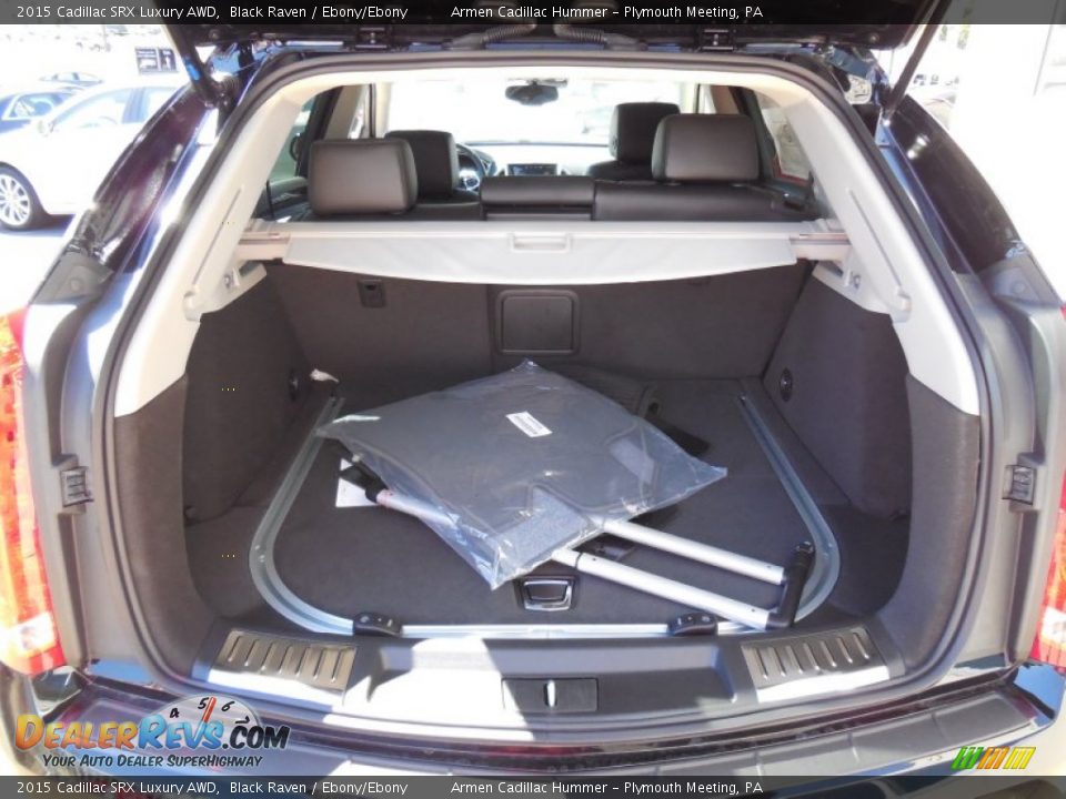 2015 Cadillac SRX Luxury AWD Black Raven / Ebony/Ebony Photo #8