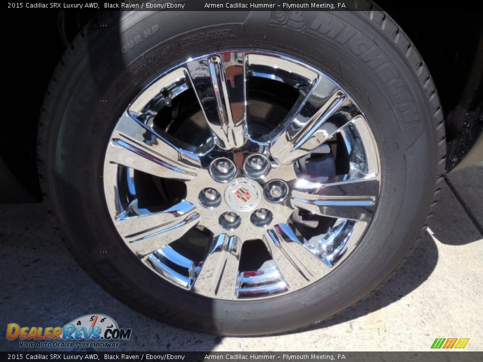 2015 Cadillac SRX Luxury AWD Black Raven / Ebony/Ebony Photo #10
