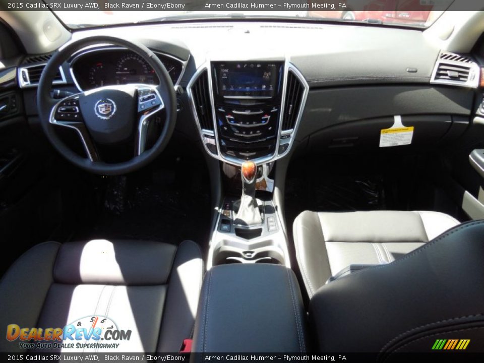 2015 Cadillac SRX Luxury AWD Black Raven / Ebony/Ebony Photo #11