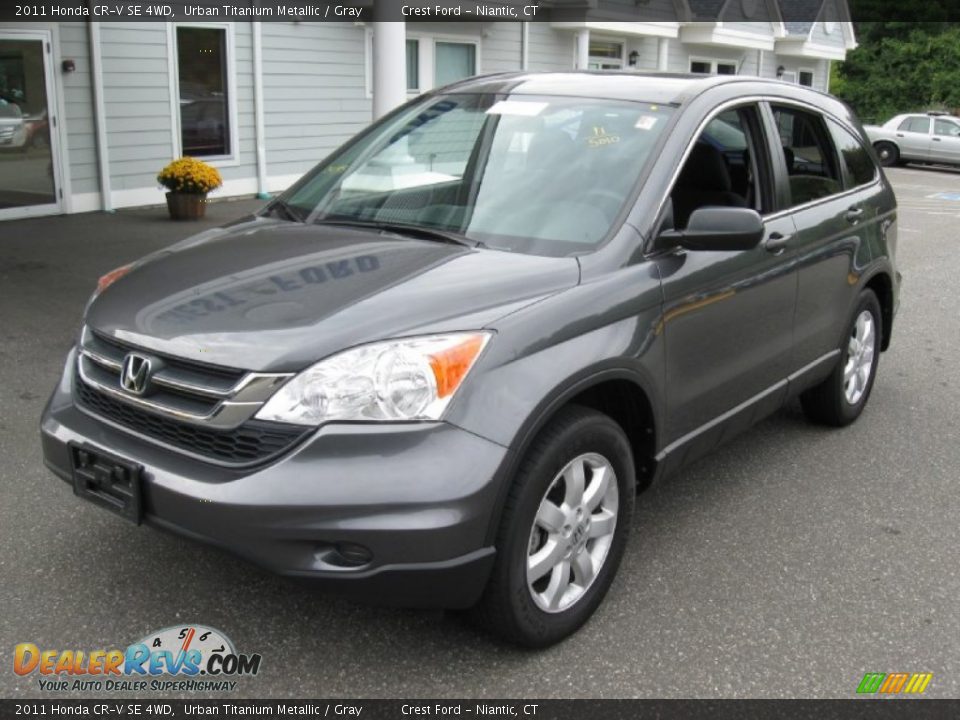 2011 Honda CR-V SE 4WD Urban Titanium Metallic / Gray Photo #3