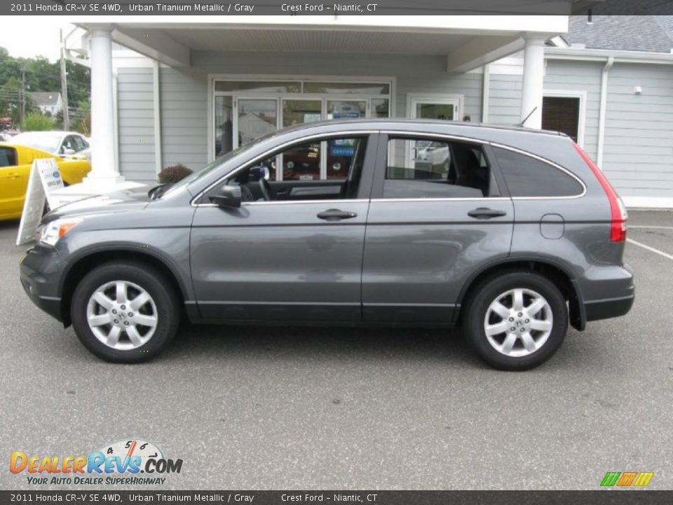 2011 Honda CR-V SE 4WD Urban Titanium Metallic / Gray Photo #4