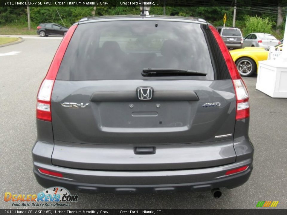 2011 Honda CR-V SE 4WD Urban Titanium Metallic / Gray Photo #6