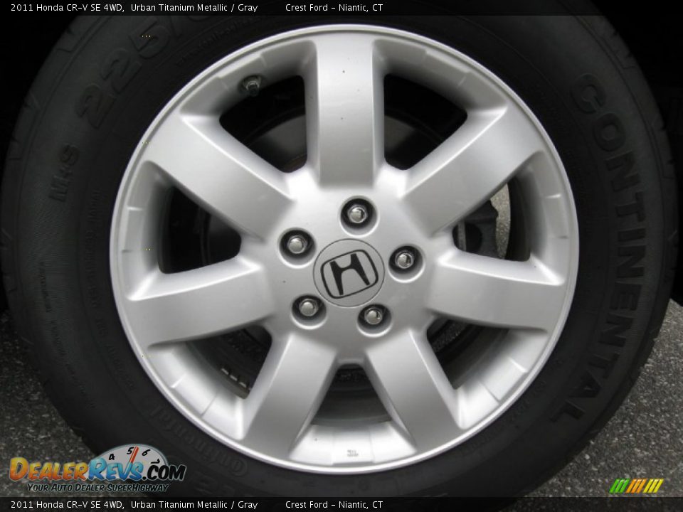 2011 Honda CR-V SE 4WD Urban Titanium Metallic / Gray Photo #9