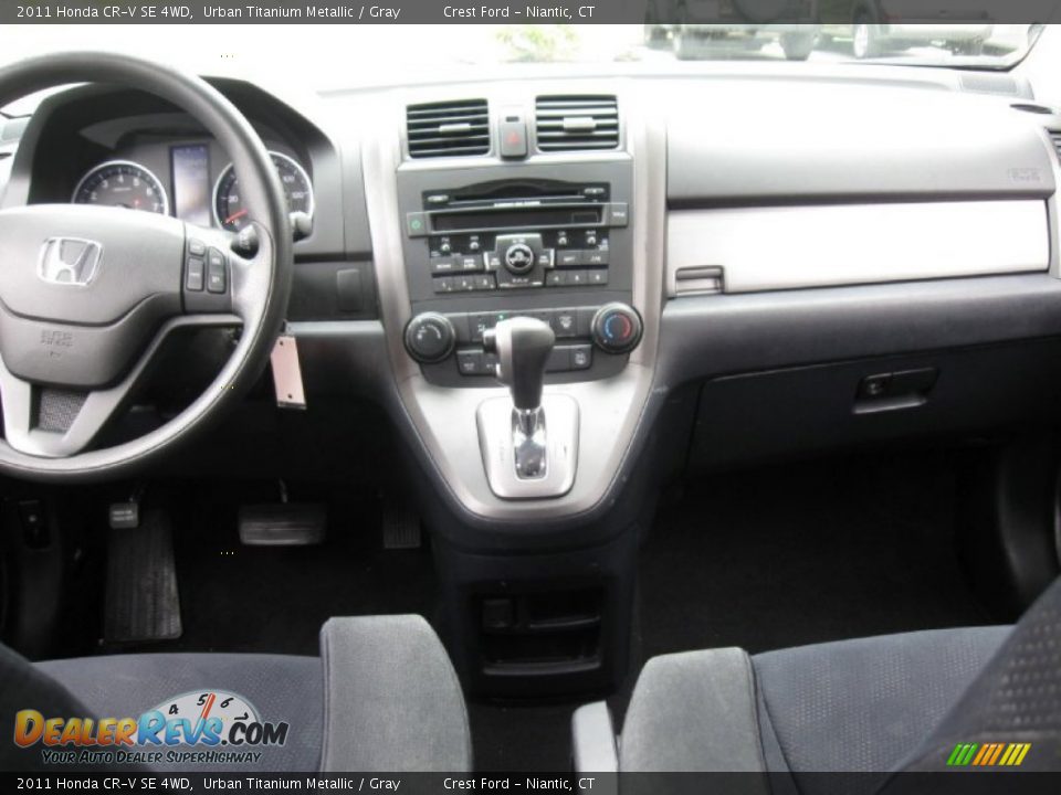 2011 Honda CR-V SE 4WD Urban Titanium Metallic / Gray Photo #12