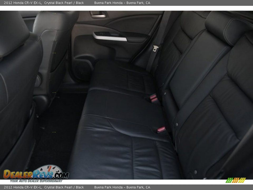 2012 Honda CR-V EX-L Crystal Black Pearl / Black Photo #4