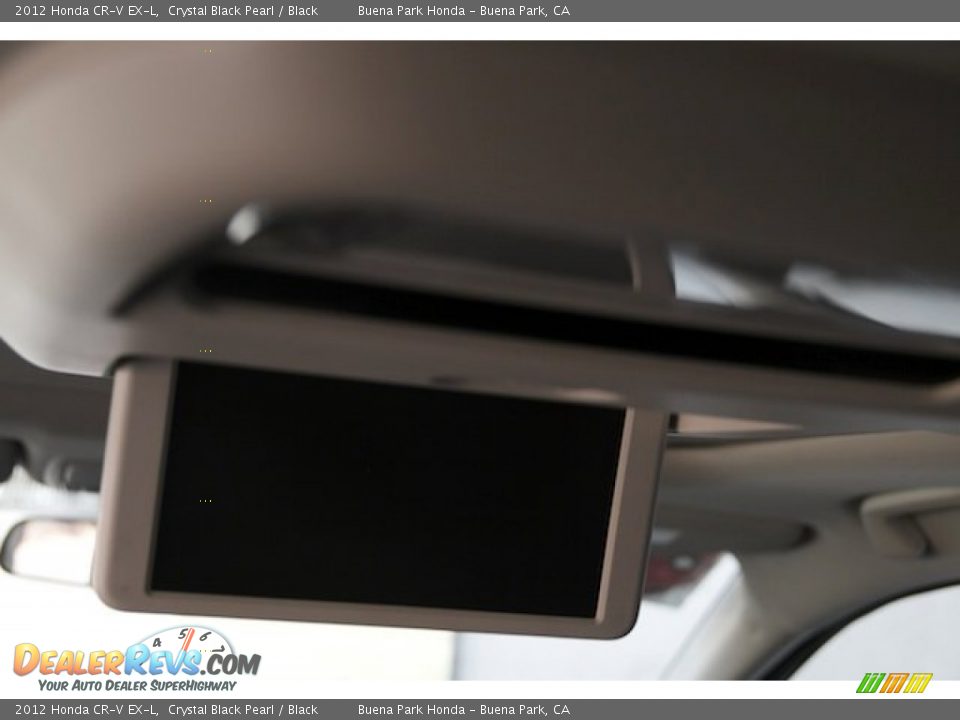 2012 Honda CR-V EX-L Crystal Black Pearl / Black Photo #17