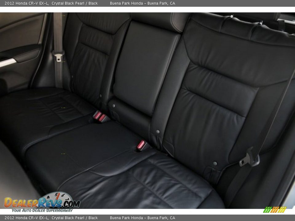 2012 Honda CR-V EX-L Crystal Black Pearl / Black Photo #18