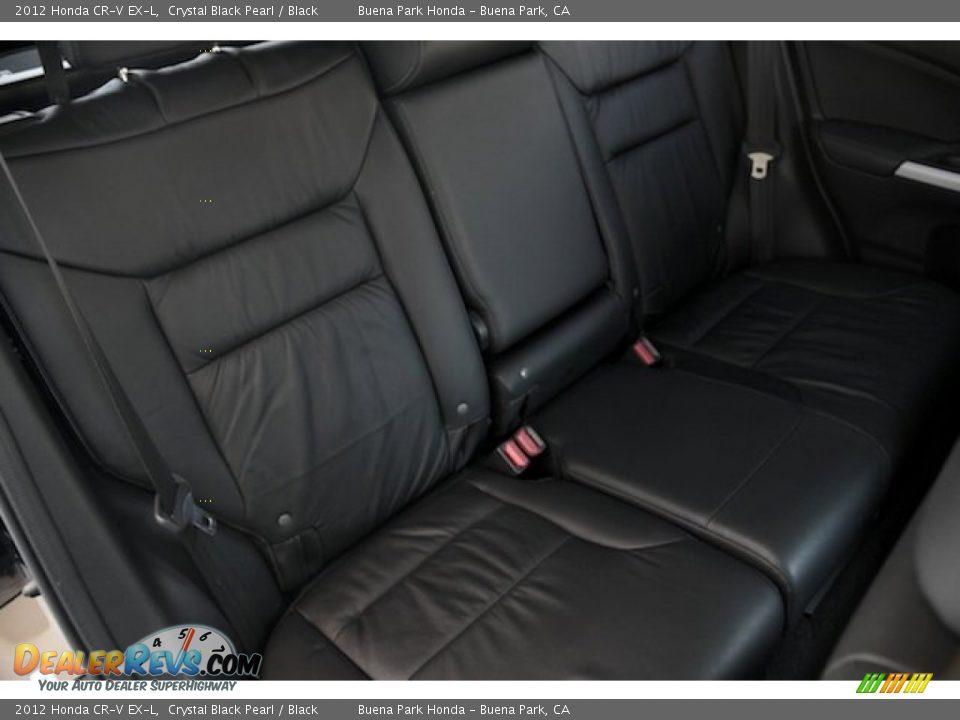 2012 Honda CR-V EX-L Crystal Black Pearl / Black Photo #22