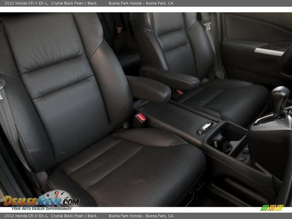 2012 Honda CR-V EX-L Crystal Black Pearl / Black Photo #25