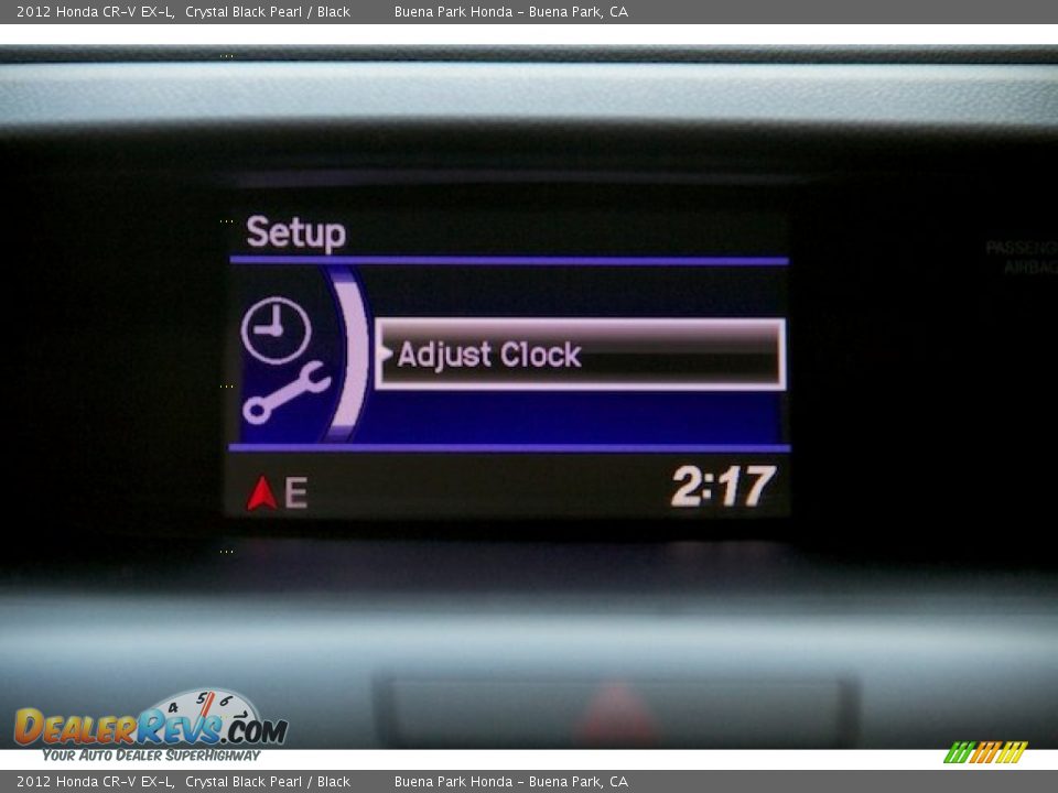 2012 Honda CR-V EX-L Crystal Black Pearl / Black Photo #26