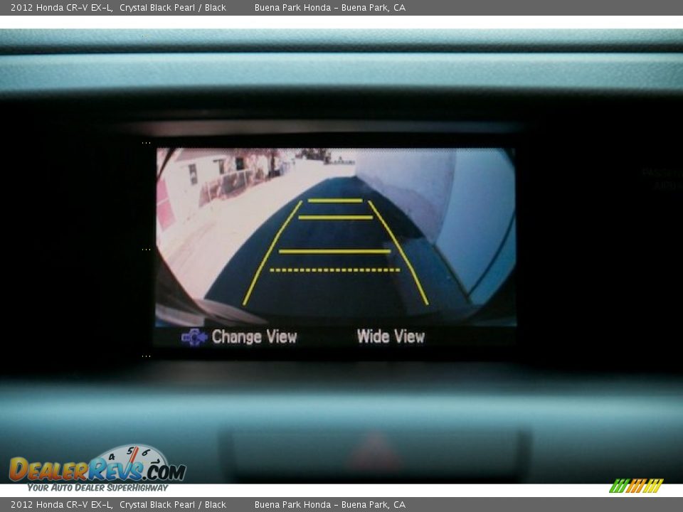 2012 Honda CR-V EX-L Crystal Black Pearl / Black Photo #27