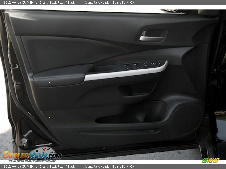 2012 Honda CR-V EX-L Crystal Black Pearl / Black Photo #29