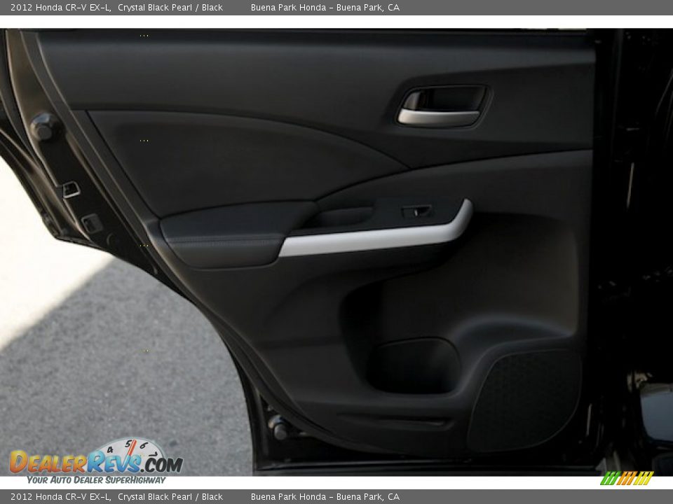2012 Honda CR-V EX-L Crystal Black Pearl / Black Photo #30