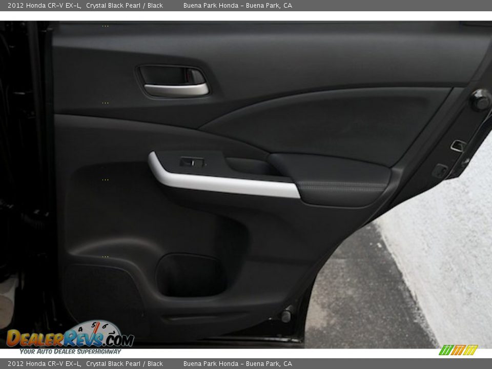2012 Honda CR-V EX-L Crystal Black Pearl / Black Photo #31