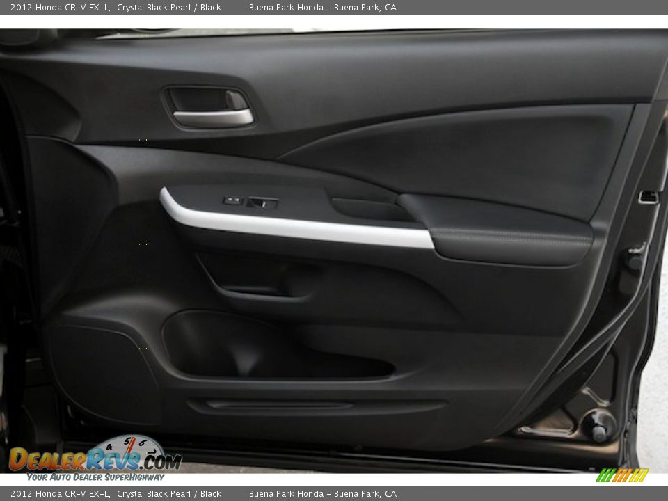 2012 Honda CR-V EX-L Crystal Black Pearl / Black Photo #32