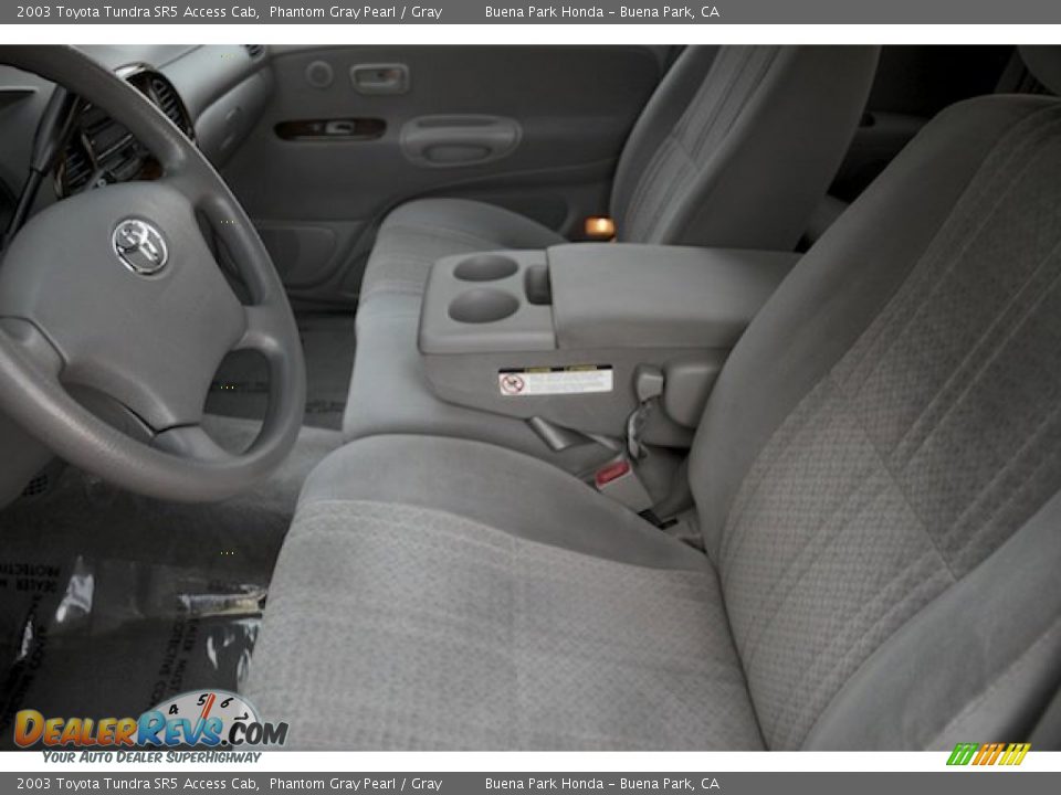 2003 Toyota Tundra SR5 Access Cab Phantom Gray Pearl / Gray Photo #3