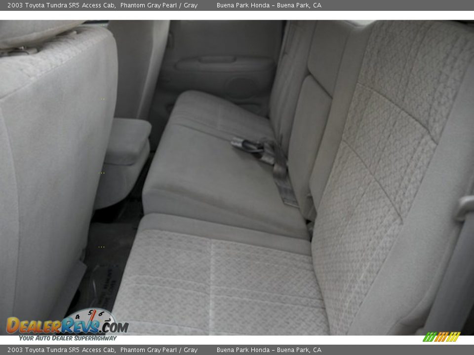 2003 Toyota Tundra SR5 Access Cab Phantom Gray Pearl / Gray Photo #4