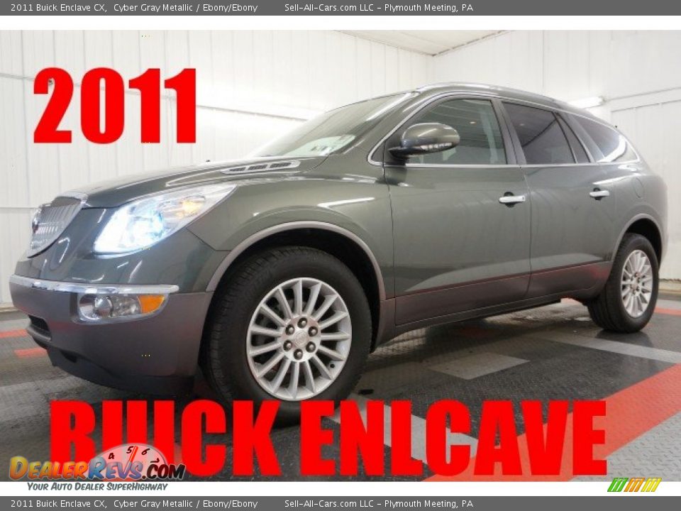 2011 Buick Enclave CX Cyber Gray Metallic / Ebony/Ebony Photo #1