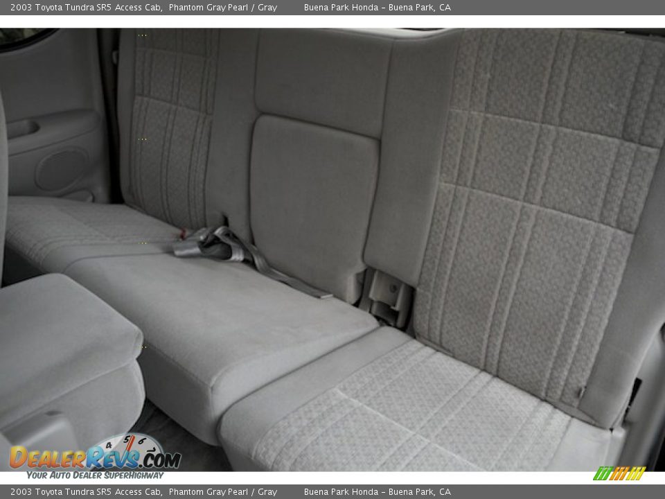 2003 Toyota Tundra SR5 Access Cab Phantom Gray Pearl / Gray Photo #16