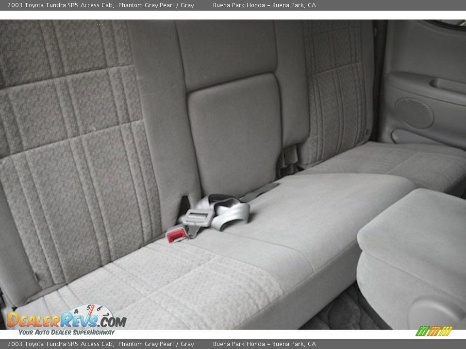 2003 Toyota Tundra SR5 Access Cab Phantom Gray Pearl / Gray Photo #20