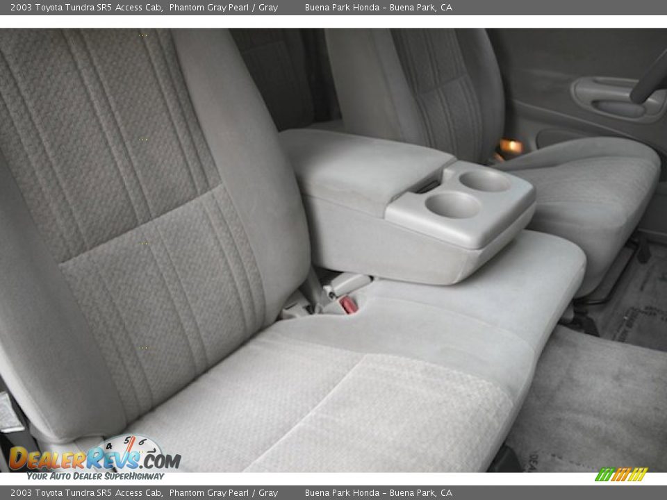 2003 Toyota Tundra SR5 Access Cab Phantom Gray Pearl / Gray Photo #21