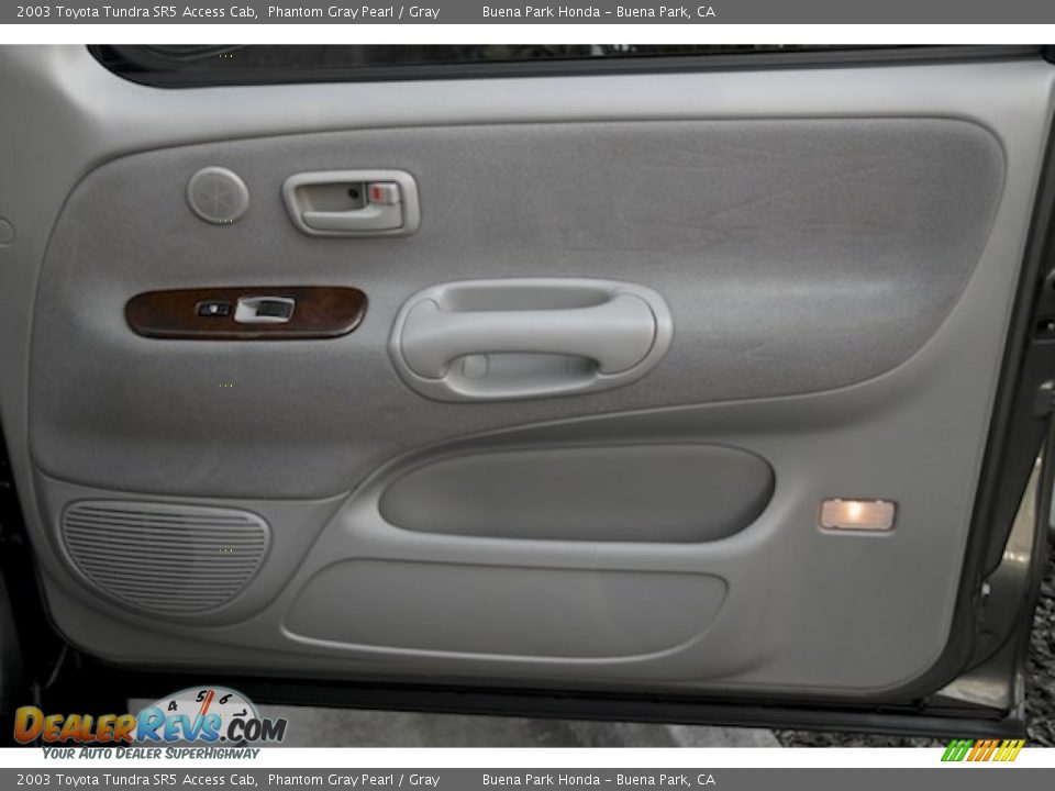 2003 Toyota Tundra SR5 Access Cab Phantom Gray Pearl / Gray Photo #26