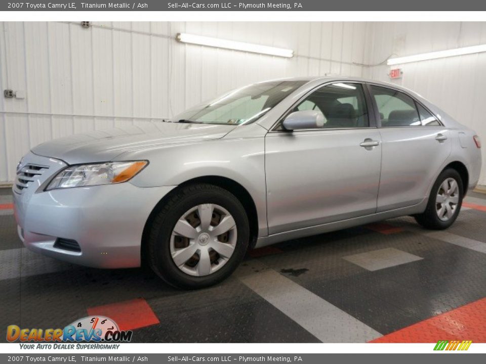 2007 Toyota Camry LE Titanium Metallic / Ash Photo #2