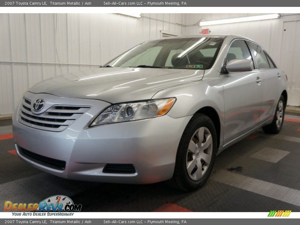 2007 Toyota Camry LE Titanium Metallic / Ash Photo #3