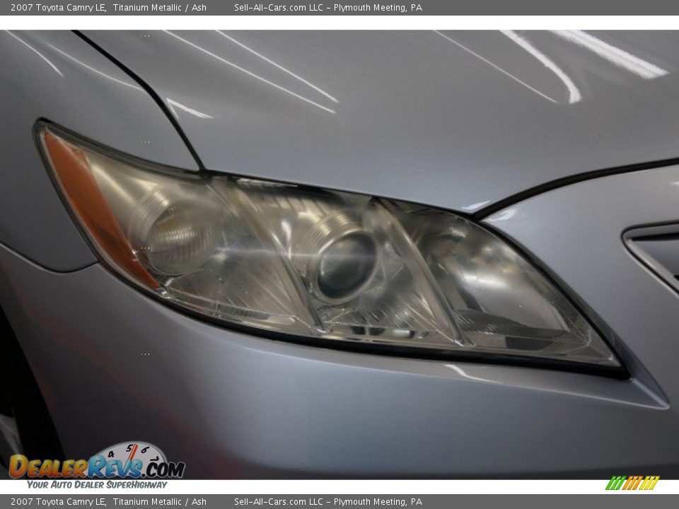 2007 Toyota Camry LE Titanium Metallic / Ash Photo #34