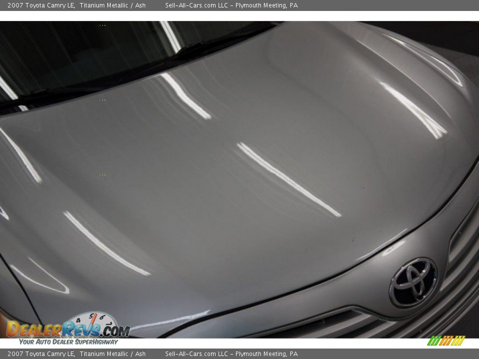 2007 Toyota Camry LE Titanium Metallic / Ash Photo #36