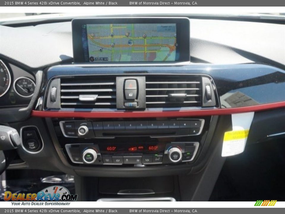 2015 BMW 4 Series 428i xDrive Convertible Alpine White / Black Photo #8