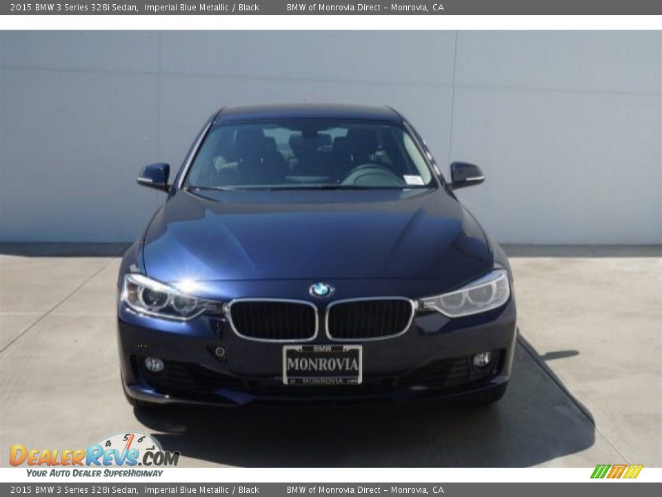 2015 BMW 3 Series 328i Sedan Imperial Blue Metallic / Black Photo #3