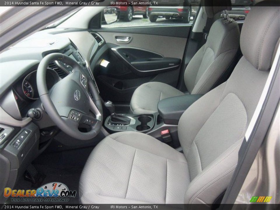 2014 Hyundai Santa Fe Sport FWD Mineral Gray / Gray Photo #6