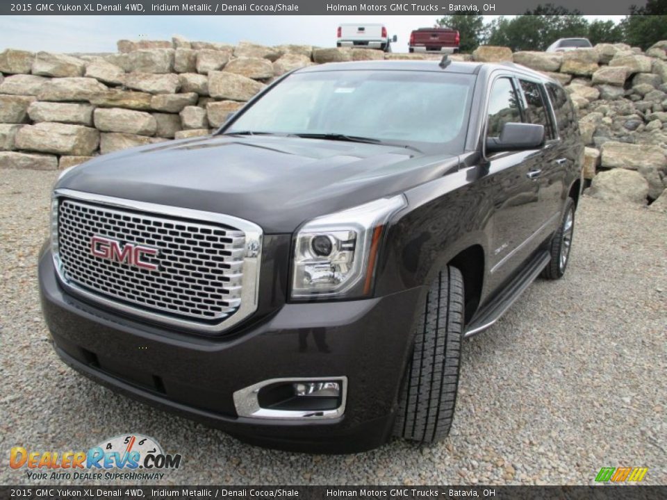 2015 GMC Yukon XL Denali 4WD Iridium Metallic / Denali Cocoa/Shale Photo #2