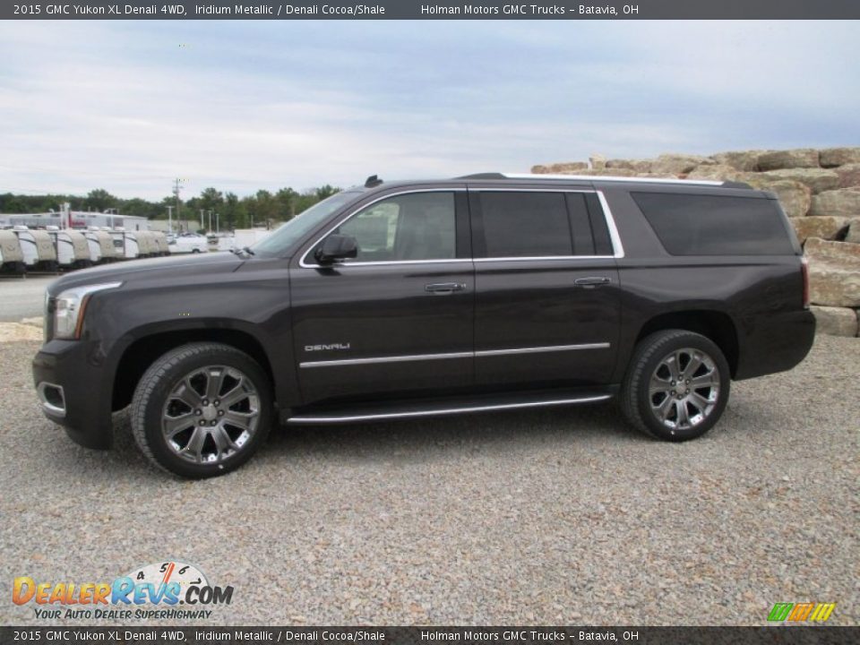 2015 GMC Yukon XL Denali 4WD Iridium Metallic / Denali Cocoa/Shale Photo #3