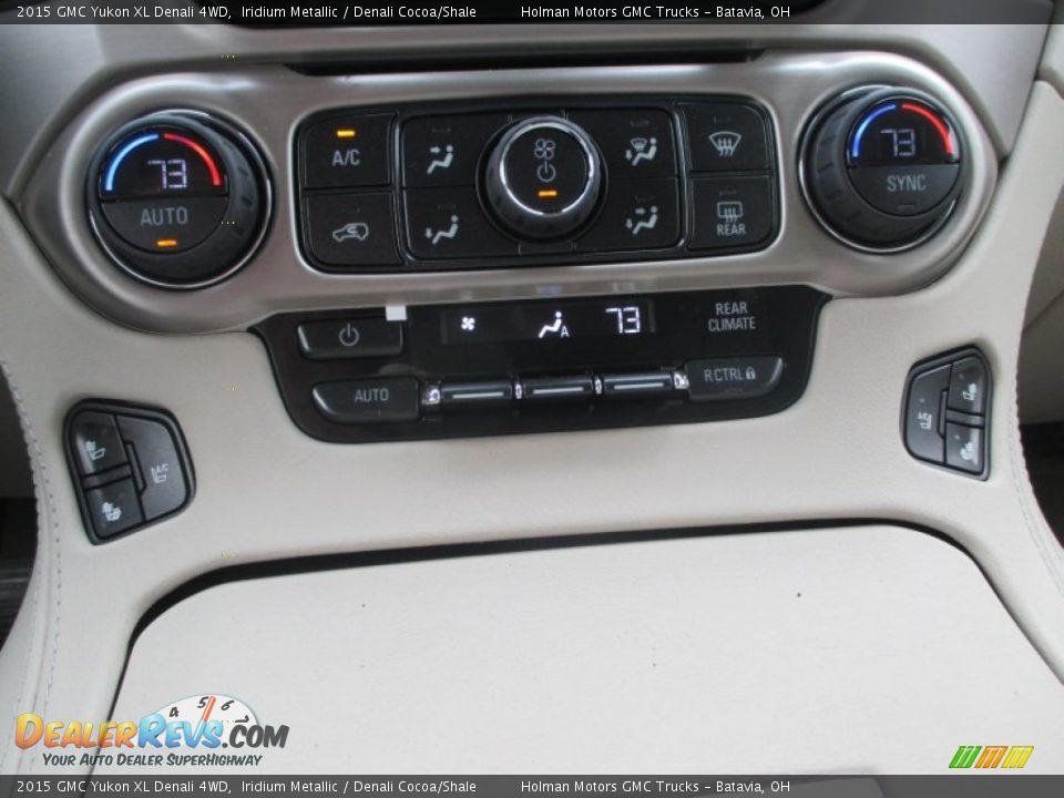 2015 GMC Yukon XL Denali 4WD Iridium Metallic / Denali Cocoa/Shale Photo #15