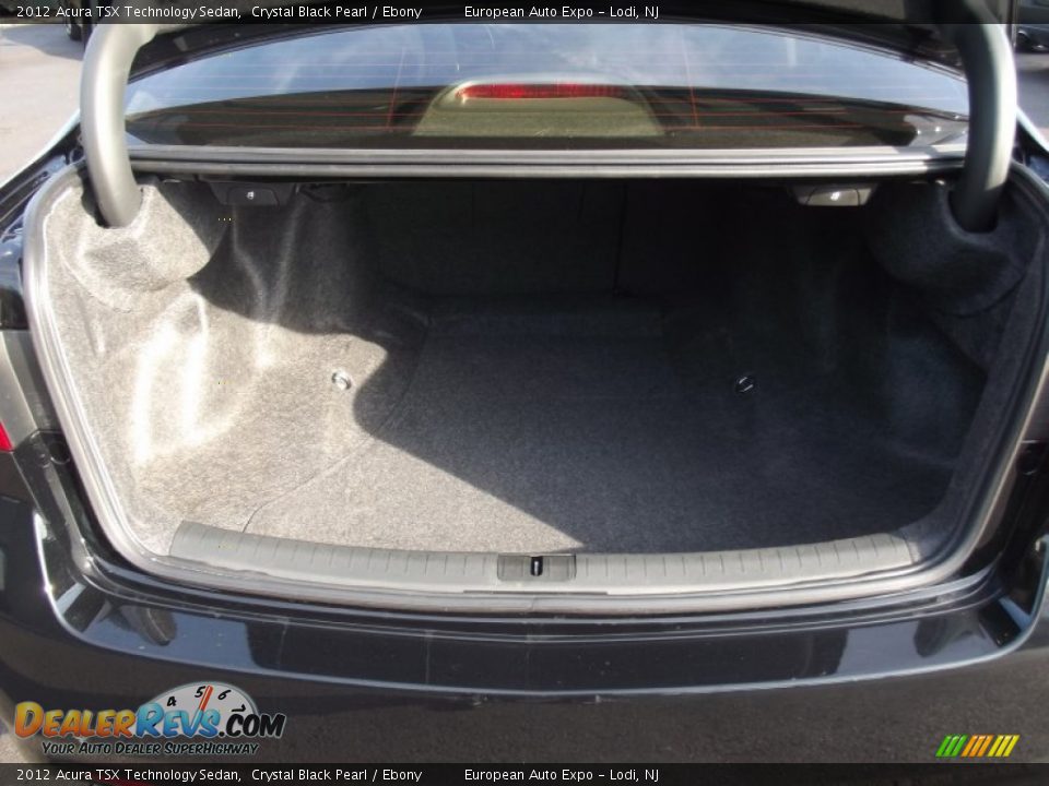 2012 Acura TSX Technology Sedan Crystal Black Pearl / Ebony Photo #8