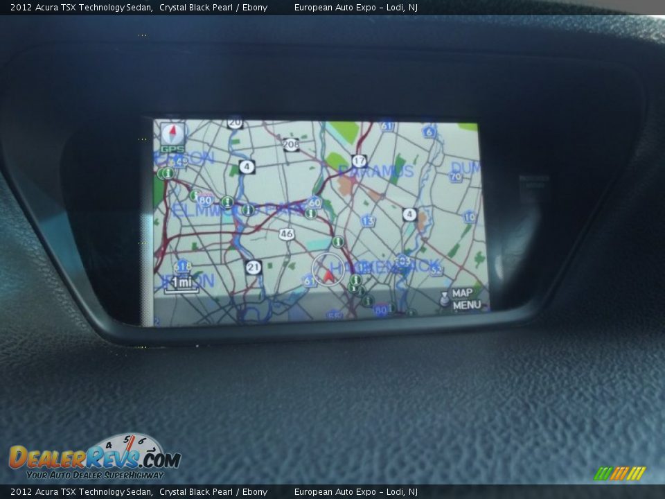 2012 Acura TSX Technology Sedan Crystal Black Pearl / Ebony Photo #20
