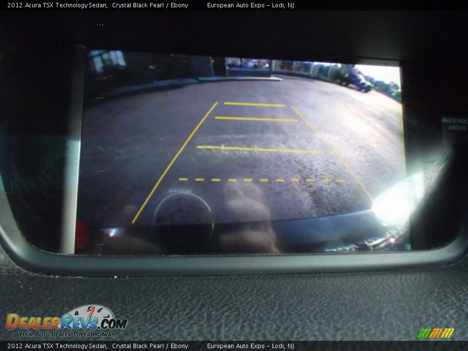 2012 Acura TSX Technology Sedan Crystal Black Pearl / Ebony Photo #21