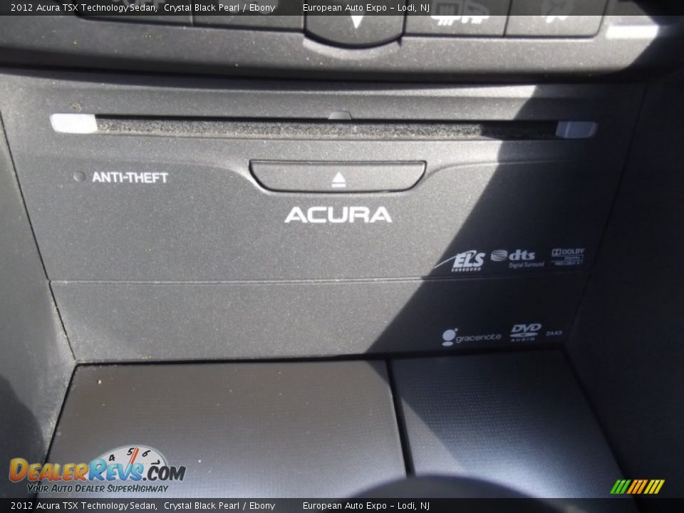 2012 Acura TSX Technology Sedan Crystal Black Pearl / Ebony Photo #30