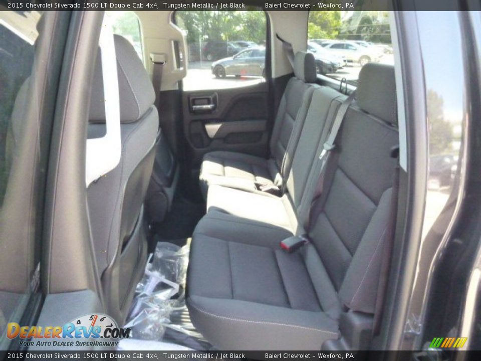 2015 Chevrolet Silverado 1500 LT Double Cab 4x4 Tungsten Metallic / Jet Black Photo #11