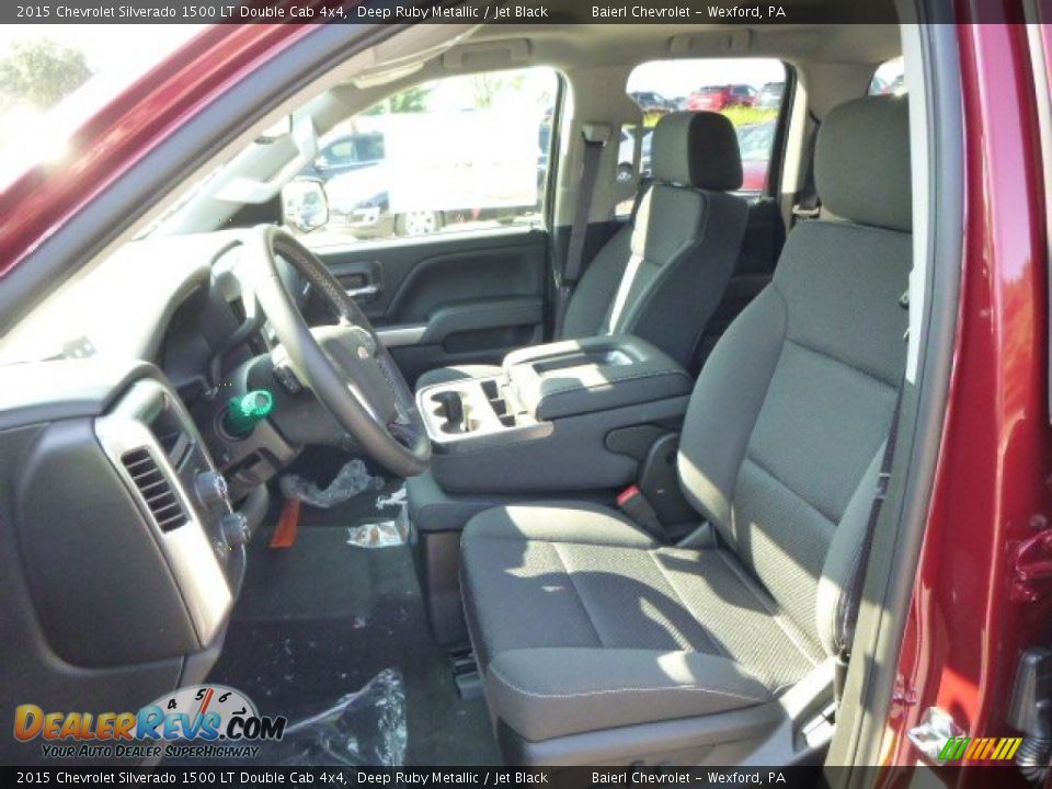 2015 Chevrolet Silverado 1500 LT Double Cab 4x4 Deep Ruby Metallic / Jet Black Photo #10