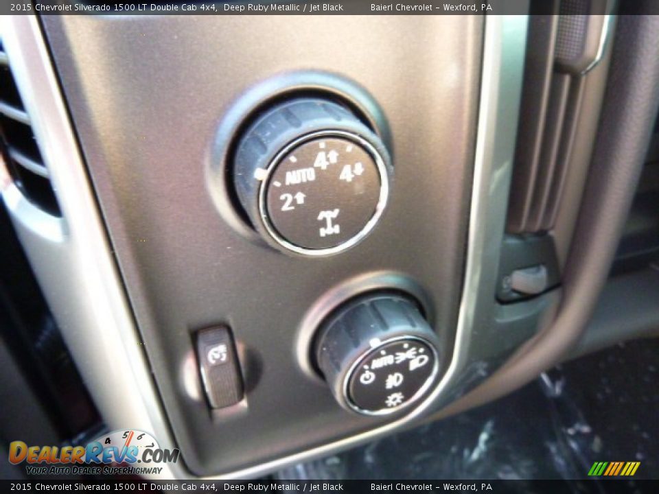 2015 Chevrolet Silverado 1500 LT Double Cab 4x4 Deep Ruby Metallic / Jet Black Photo #15