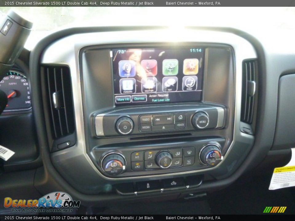 Controls of 2015 Chevrolet Silverado 1500 LT Double Cab 4x4 Photo #16