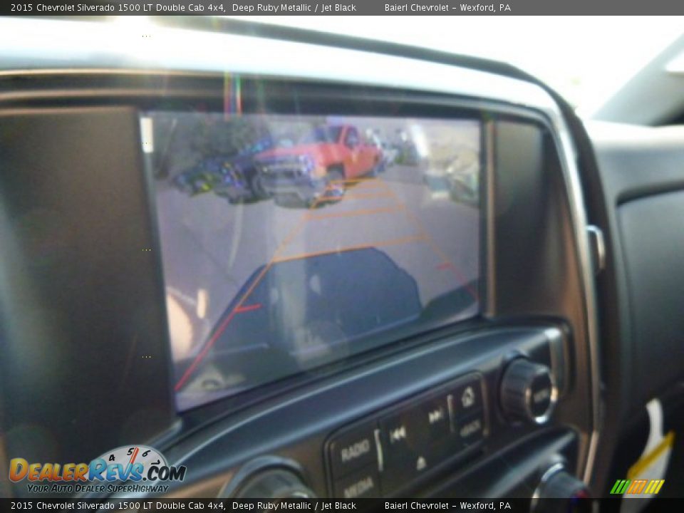 2015 Chevrolet Silverado 1500 LT Double Cab 4x4 Deep Ruby Metallic / Jet Black Photo #17