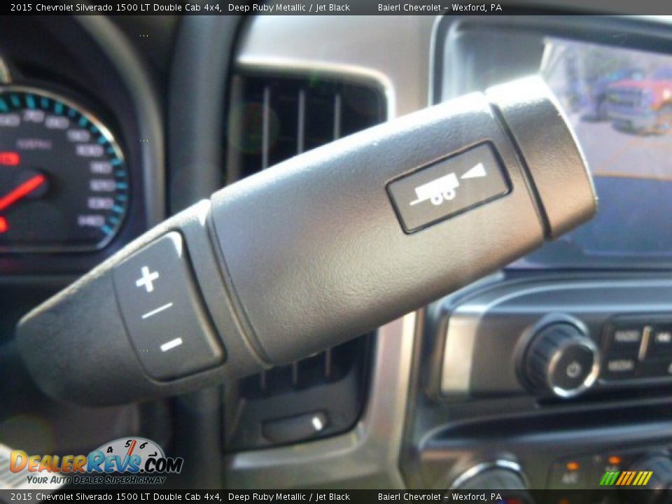 2015 Chevrolet Silverado 1500 LT Double Cab 4x4 Deep Ruby Metallic / Jet Black Photo #18