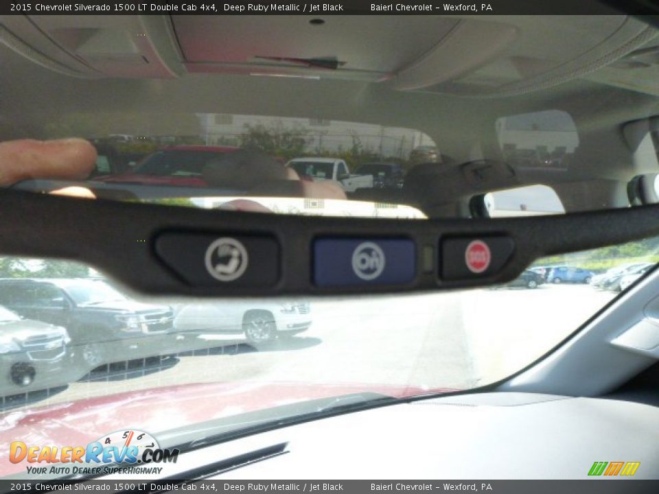 2015 Chevrolet Silverado 1500 LT Double Cab 4x4 Deep Ruby Metallic / Jet Black Photo #20