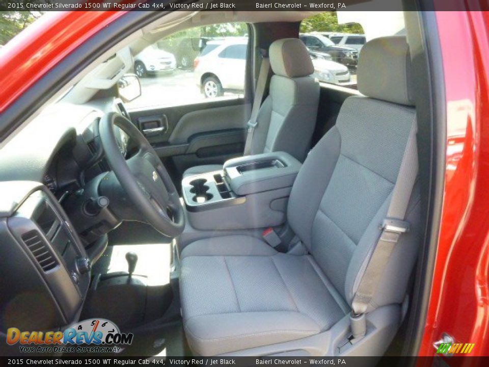 2015 Chevrolet Silverado 1500 WT Regular Cab 4x4 Victory Red / Jet Black Photo #10