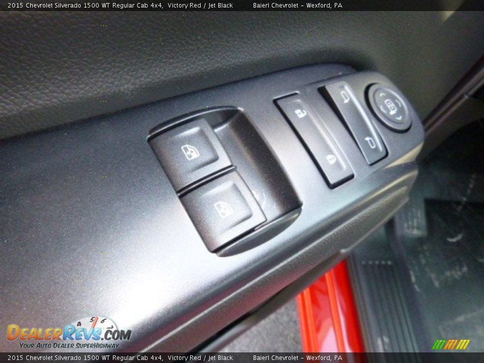 2015 Chevrolet Silverado 1500 WT Regular Cab 4x4 Victory Red / Jet Black Photo #13