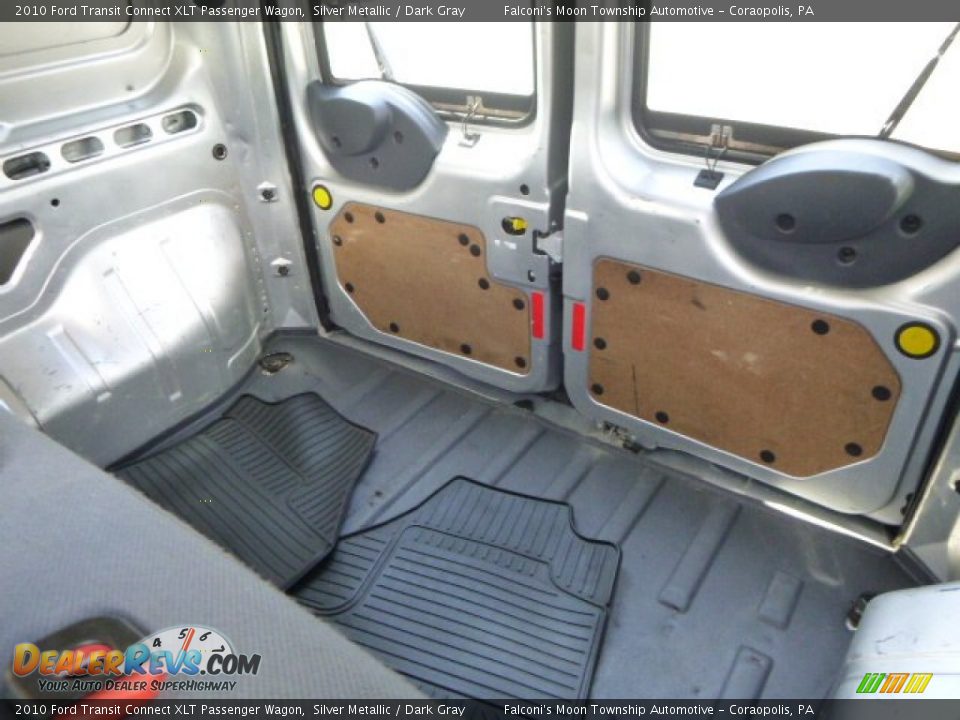 2010 Ford Transit Connect XLT Passenger Wagon Silver Metallic / Dark Gray Photo #18
